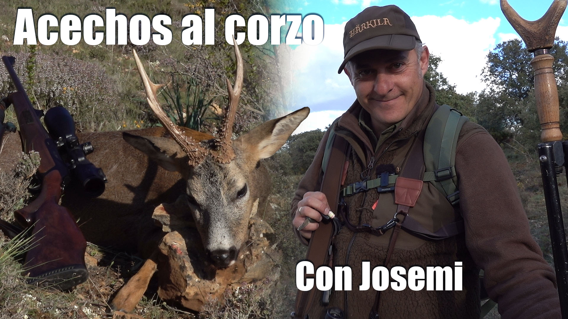 Acechos al corzo con Josemi youtube
