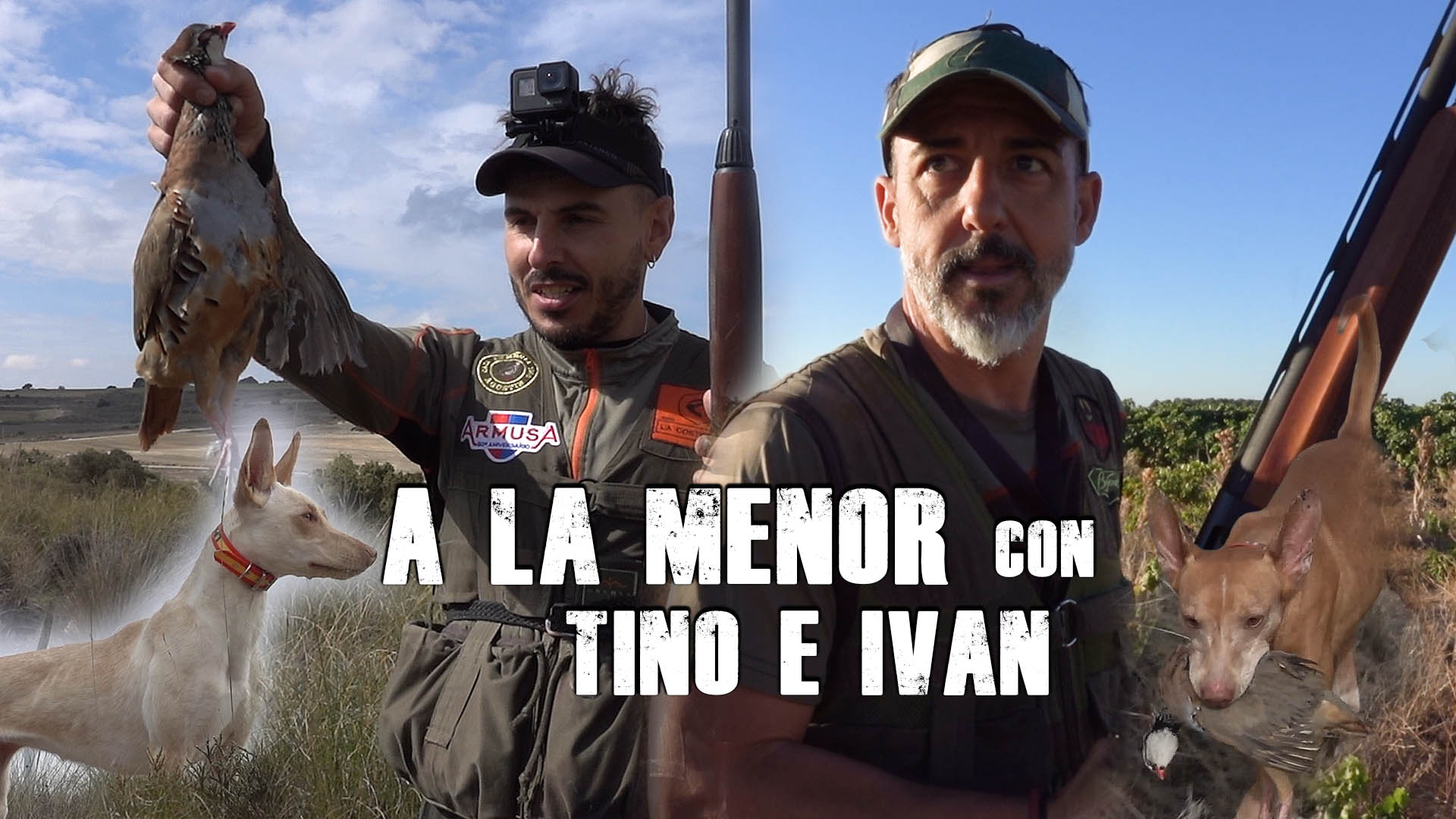 a la menor con Tino e Ivan